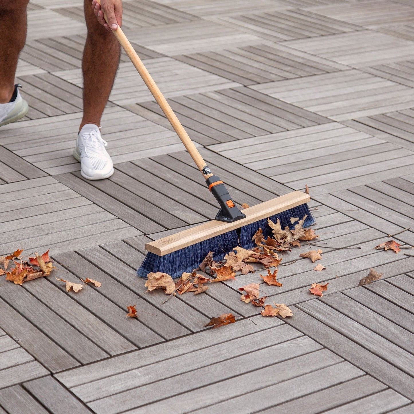 24 in. Premium Multi-Surface Push Broom Head