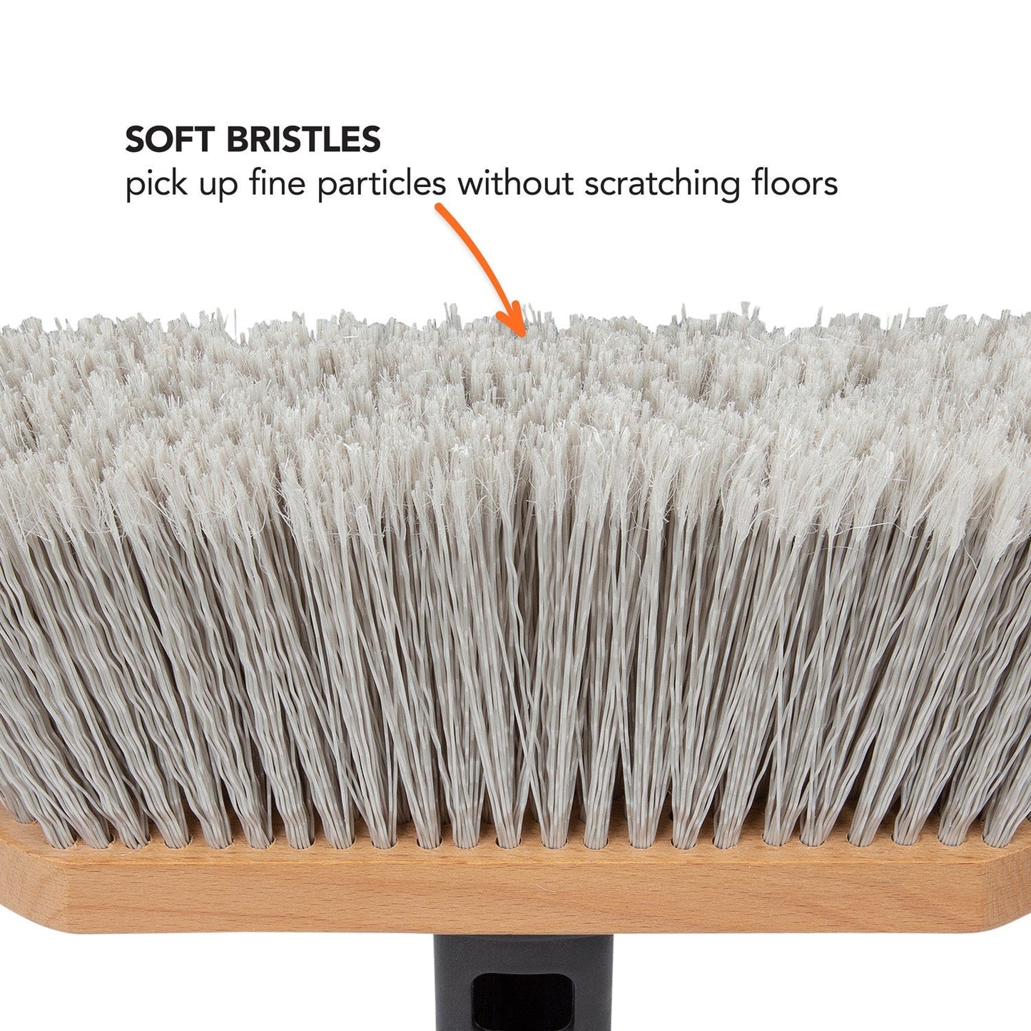 11 in. Premium Smooth Surface Straight Broom Head