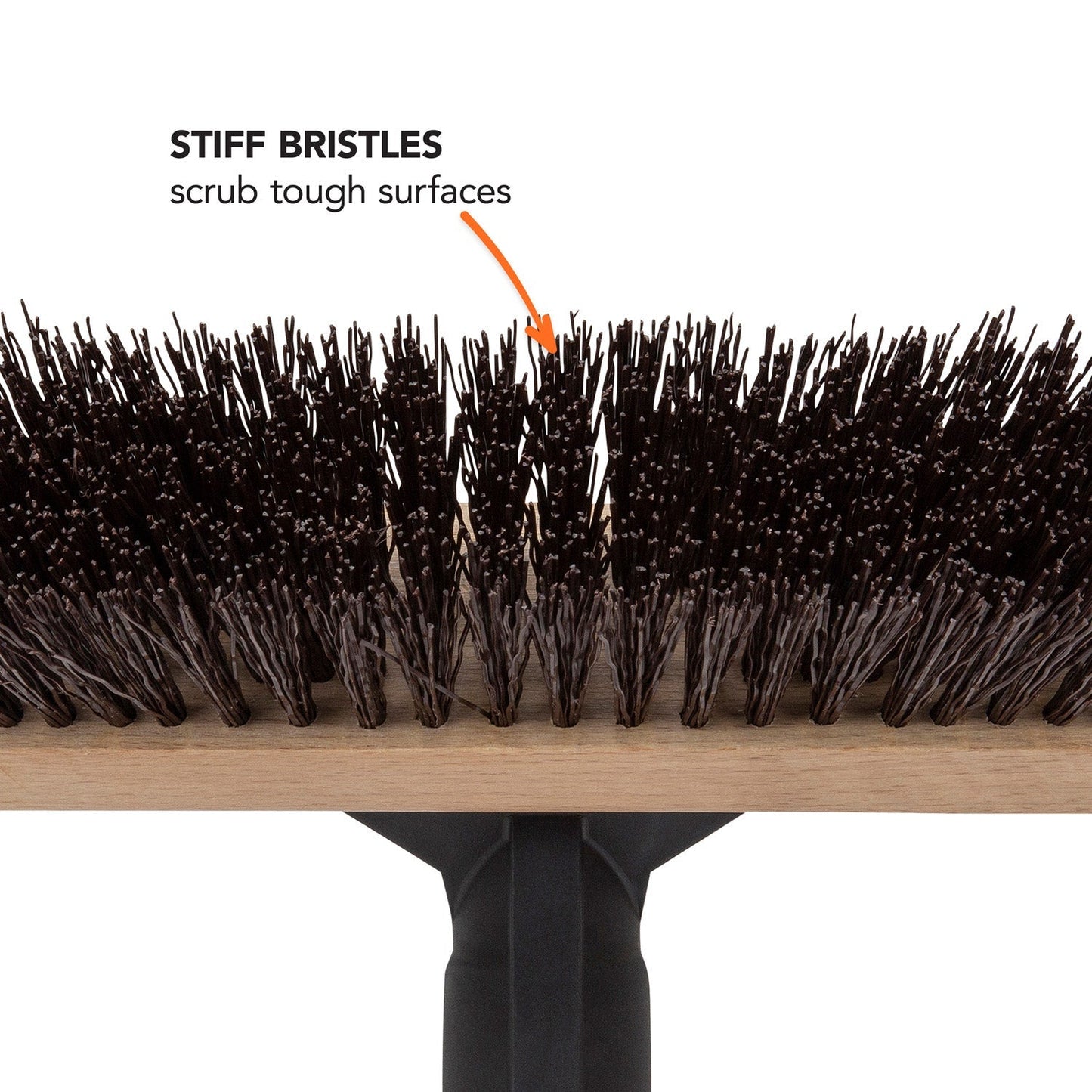 10 in. Premium Rough Surface Deck Brush Head