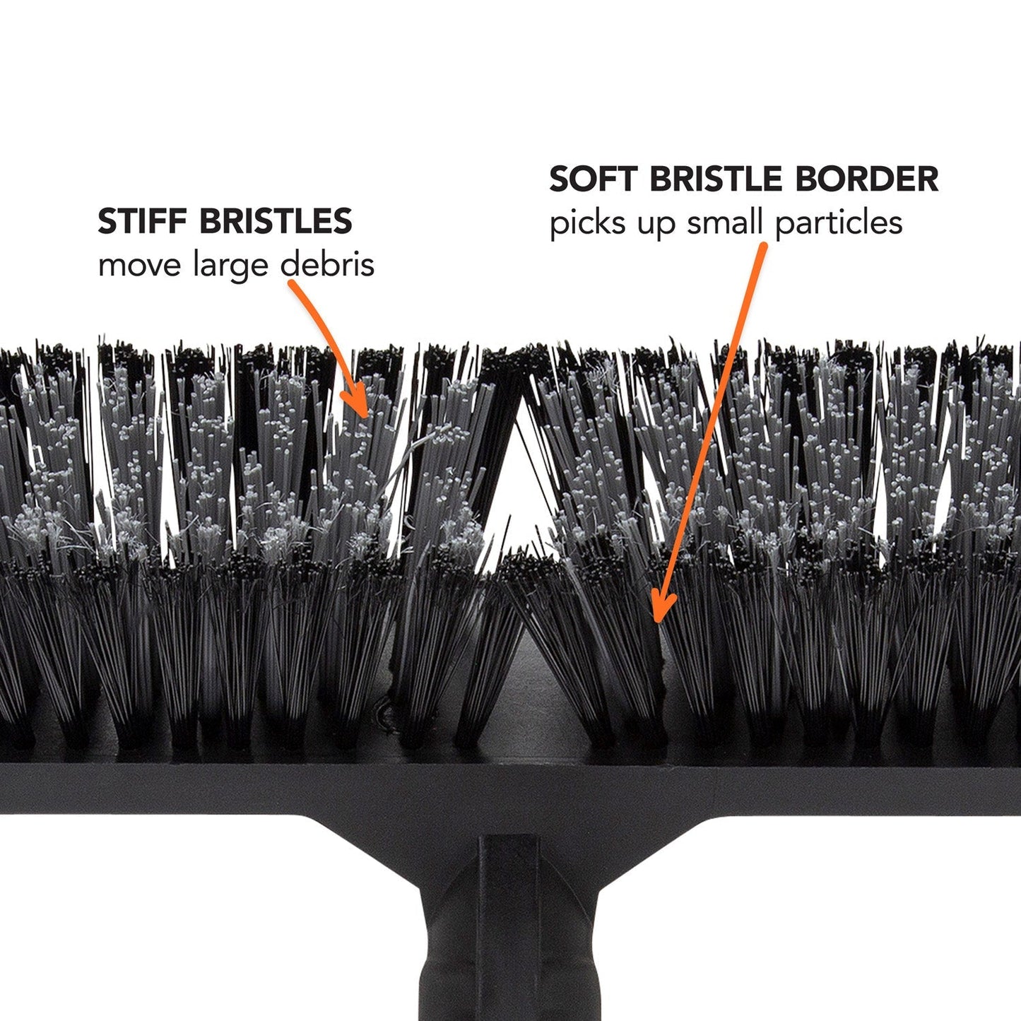 24 in. Standard Multi-Surface Push Broom Head
