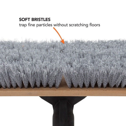 18 in. Premium Smooth Surface Push Broom Head