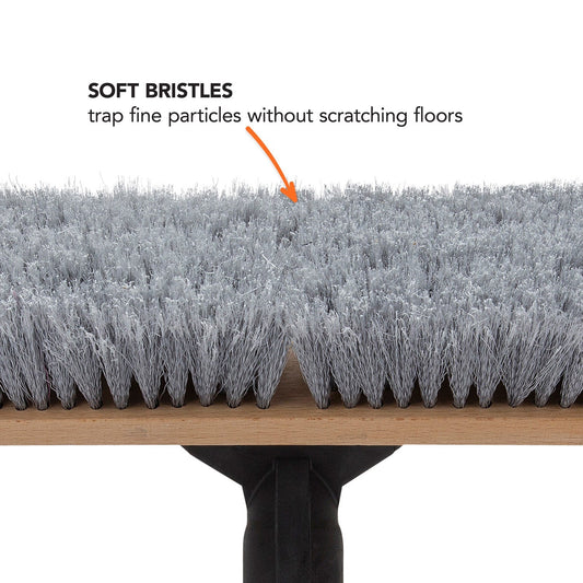 24 in. Premium Smooth Surface Push Broom Head