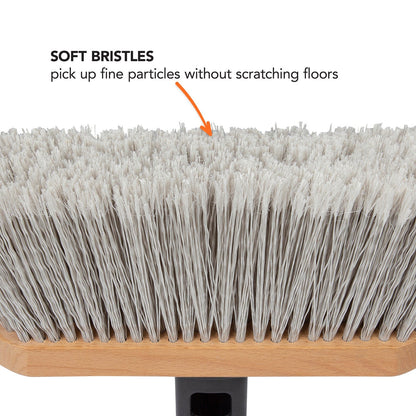 11 in. Premium Smooth Surface Straight Broom Head
