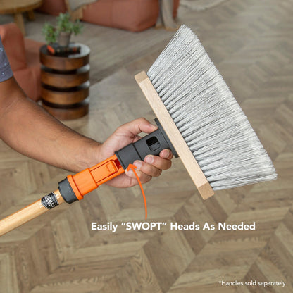 11 in. Premium Smooth Surface Straight Broom Head