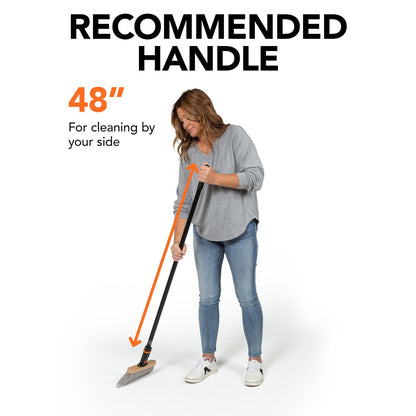 11 in. Premium Smooth Surface Straight Broom Head