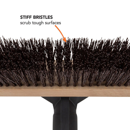 10 in. Premium Rough Surface Deck Brush Head