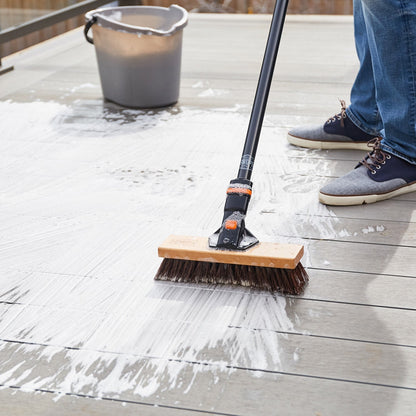 10 in. Premium Rough Surface Deck Brush Head