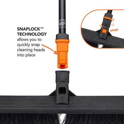 24 in. Standard Multi-Surface Push Broom Head