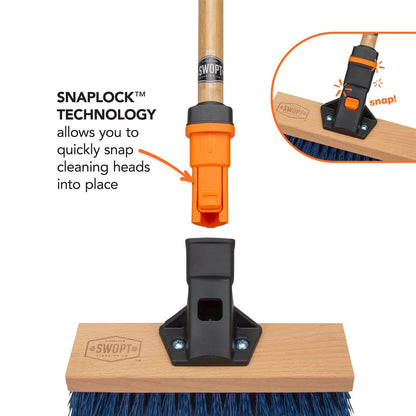10 in. Premium Multi-Surface Scrub Brush Head